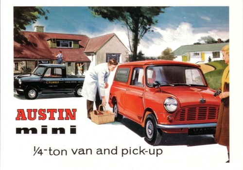 Austin mini van - austin, 1966