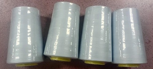 Light grey overlocking thread - grey,