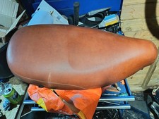 Piaggio Vespa Et2/et4 Tan Seat  50cc/125cc Ready To Fit