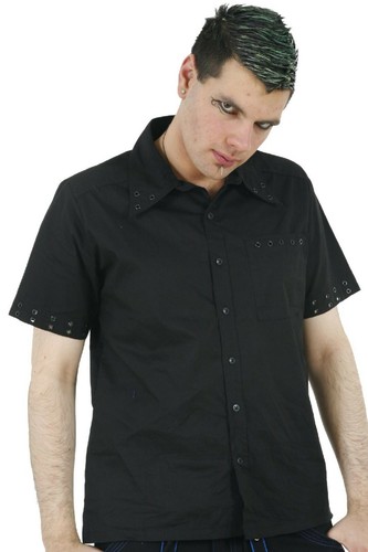 Darkwear shirt goth punk black - shirt,