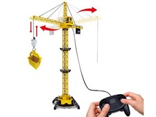 RLS 128cm Adjustable Height Wired Construction RC Toy Tower Crane Boys Girls
