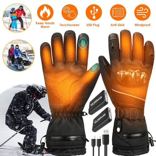 Usb electric heated gloves - electric,