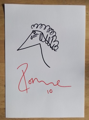 Ronnie wood original - ronnie, signed