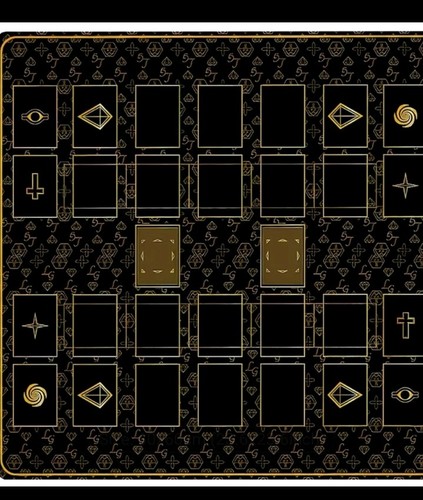 Yugioh player playmat black - player,