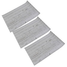 3pcs Double Sided Photography Backdrop Paper Wood Grain for Food Jewelry