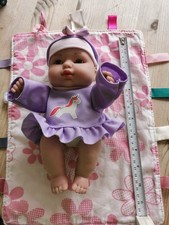 Vinyl Play Doll With Blankie