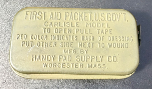 Ww2 carlisle first - first, aid