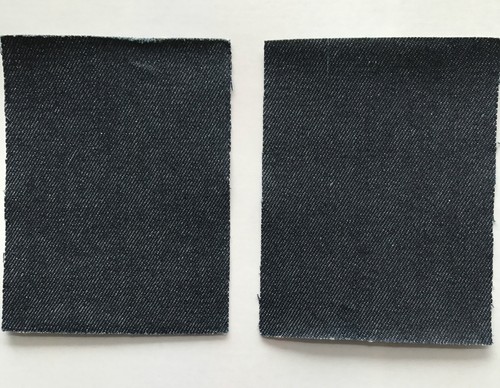 Pair denim iron - iron-on,