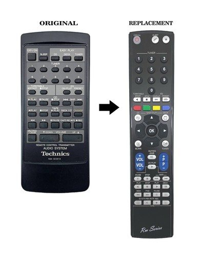 Technics rak sc301x remote - technics,
