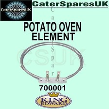 700001 KING EDWARD RING ELEMENT JACKET POTATO BAKING SPUD OVEN SPARES PARTS 