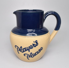 Vintage Lovatts Langley ‘Players Please Navy Cut’ Stoneware Ceramic Jug