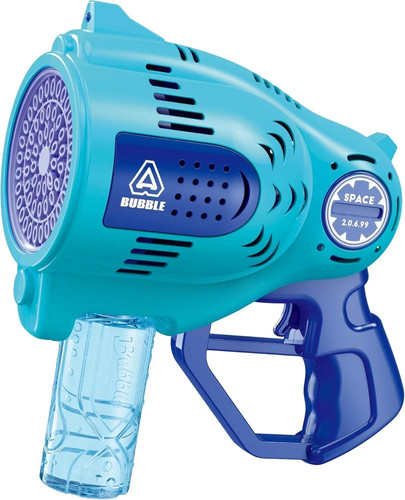 Bubble gun with - bubble,