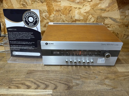 Leak delta tuner vintage - leak, am-fm