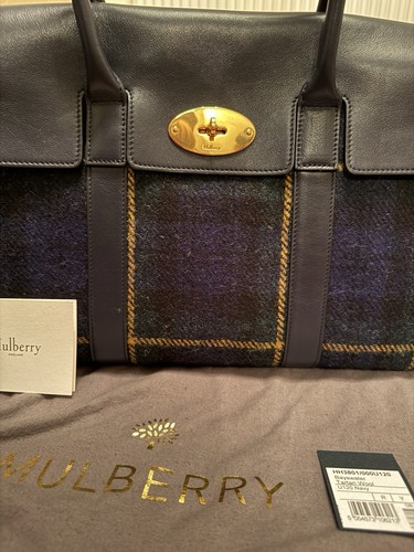 Mulberry bayswater tweed bag - bayswater,