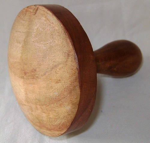 Wooden chapati press roti - chapati,