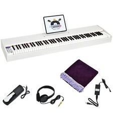 Full Size Weighted 88-Key Digital Piano Electric Hammer Action Keyboard Piano