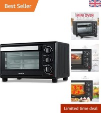 Elegant Black Mini Oven with