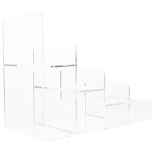 4 Tier Greeting Card Display Rack Glasses Storage Figures Riser Handbag