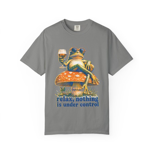 Comfort colors funny frog - funny,
