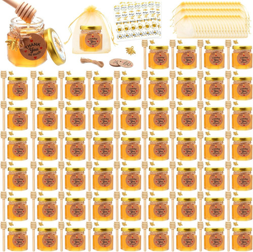 Mini honey jars - 1.5, oz