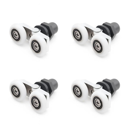Twin shower door - shower, roller
