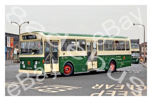 Bus photograph nottingham t - nottingham, c.t