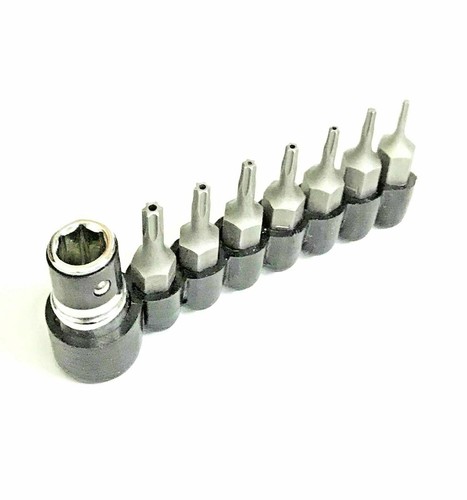 Tamper proof star bit hex - star, 1/4"