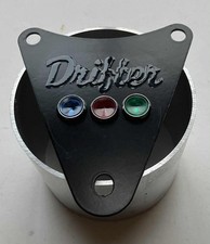 Kawasaki VN 800 dashboard with Coloured LEDs and Black Text 'DRIFTER'