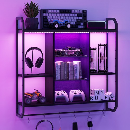 Rgb lighted wall mounted - wall,