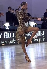 latin dance dress competition used