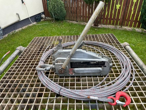 Tractel tirfor winch model - tirfor,