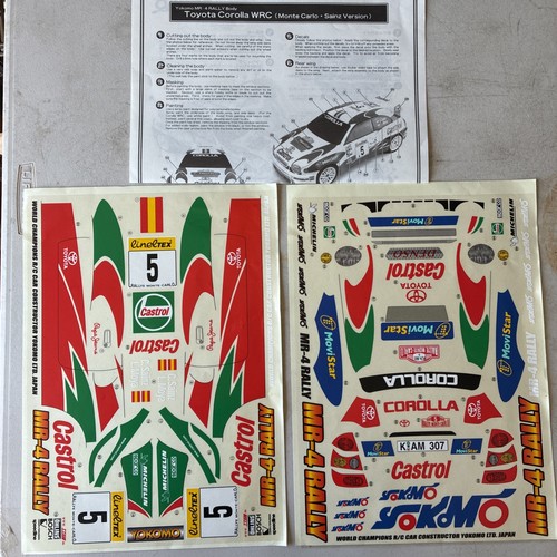 Vintage yokomo rally rc - rally,