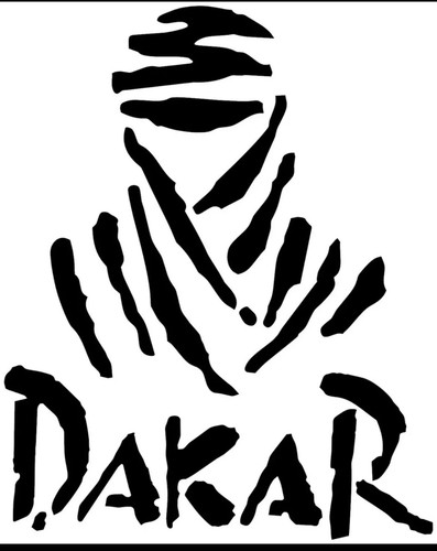 Paris dakar vinyl decal - vinyl,