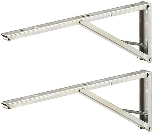 Sprung folding drop leaf table