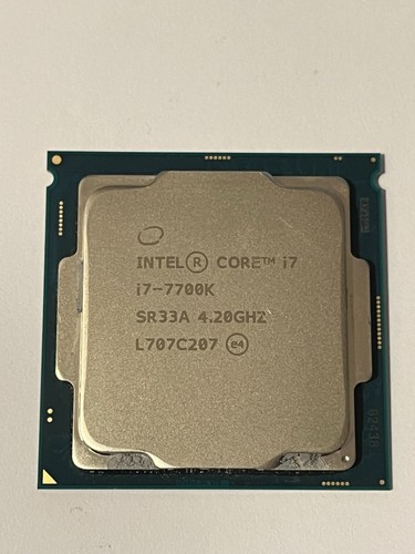 Intel core 7700k cpu - i7-7700k,