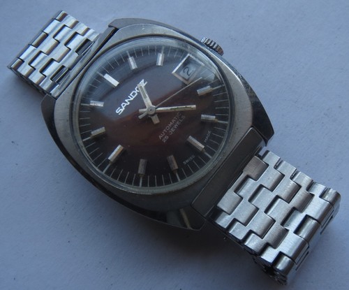 Sandoz automatic date mens - date,