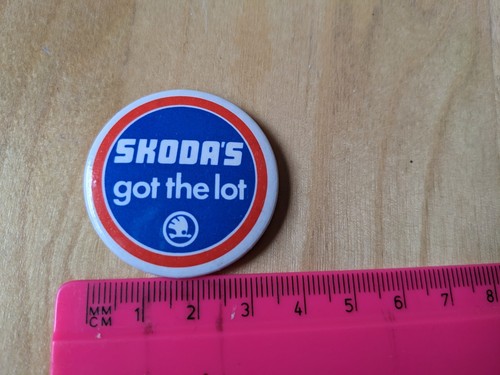 Skoda cars badge 1990s - skoda,