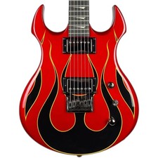 Kramer Pariah 2010 - Candy Red Black Flames
