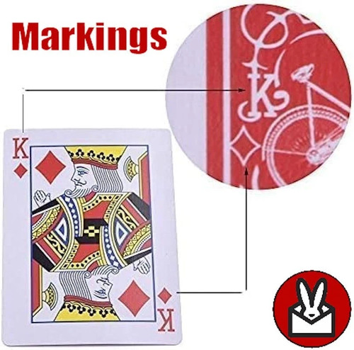 Marked cards magic - magic, trick