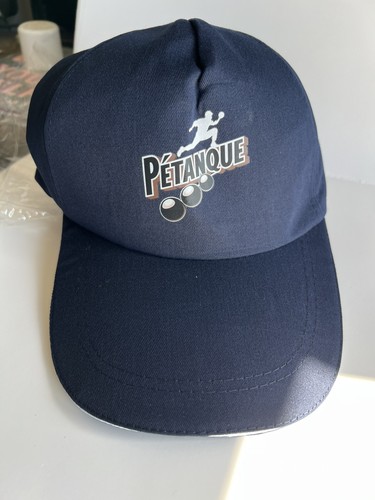 Petanque caps hats - petanque, blue