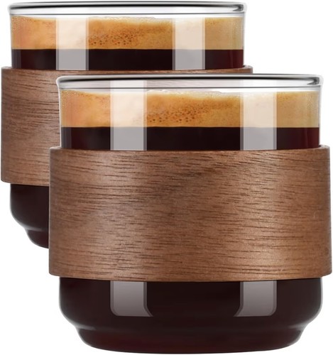 Espresso cups set - espresso, with