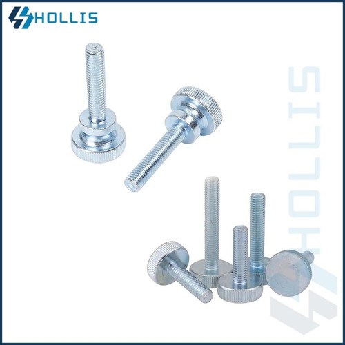 Knurled thumb screws zinc - knurled,