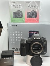 Canon EOS 5D Mark III 22.3MP DSLR Body Only 9K shots (6%) 16GB/16GB OG Box MINTY