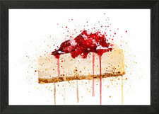 New York Cheesecake Framed