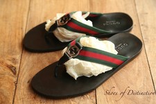 Gucci GG Black Leather Canvas