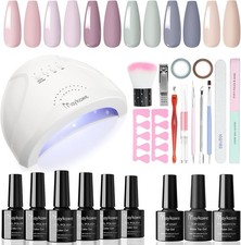 Gel Nail Polish Set with 48W