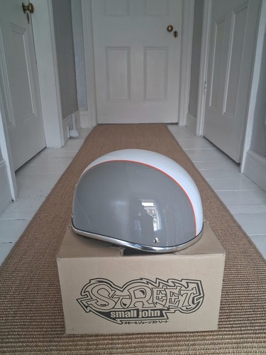 Open faced vintage - , motorcycle