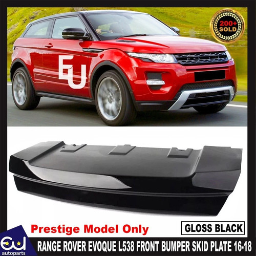 Front bumper skid plate kit - front,