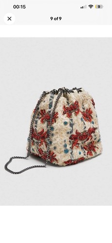Zara beaded crab - beaded,