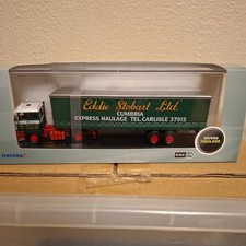OXFORD DIECAST SP160 DAF 2800 CURTAINSIDE -  STOBART  - Damaged Case. (9)